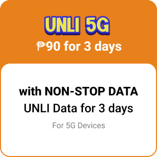 UNLI 5G w/ NSD 90